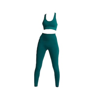 Foto 1 | Conjunto Licra Deportivo 2 Pzs Talla M/g Eo Safe Imports Esi-17093 Verde