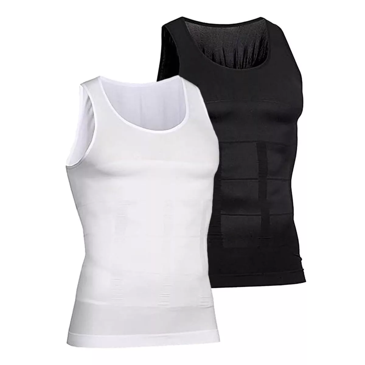 2pz Camiseta De Compresión Talla G Eo Safe Imports Esi-16314 Negro Y Blanco