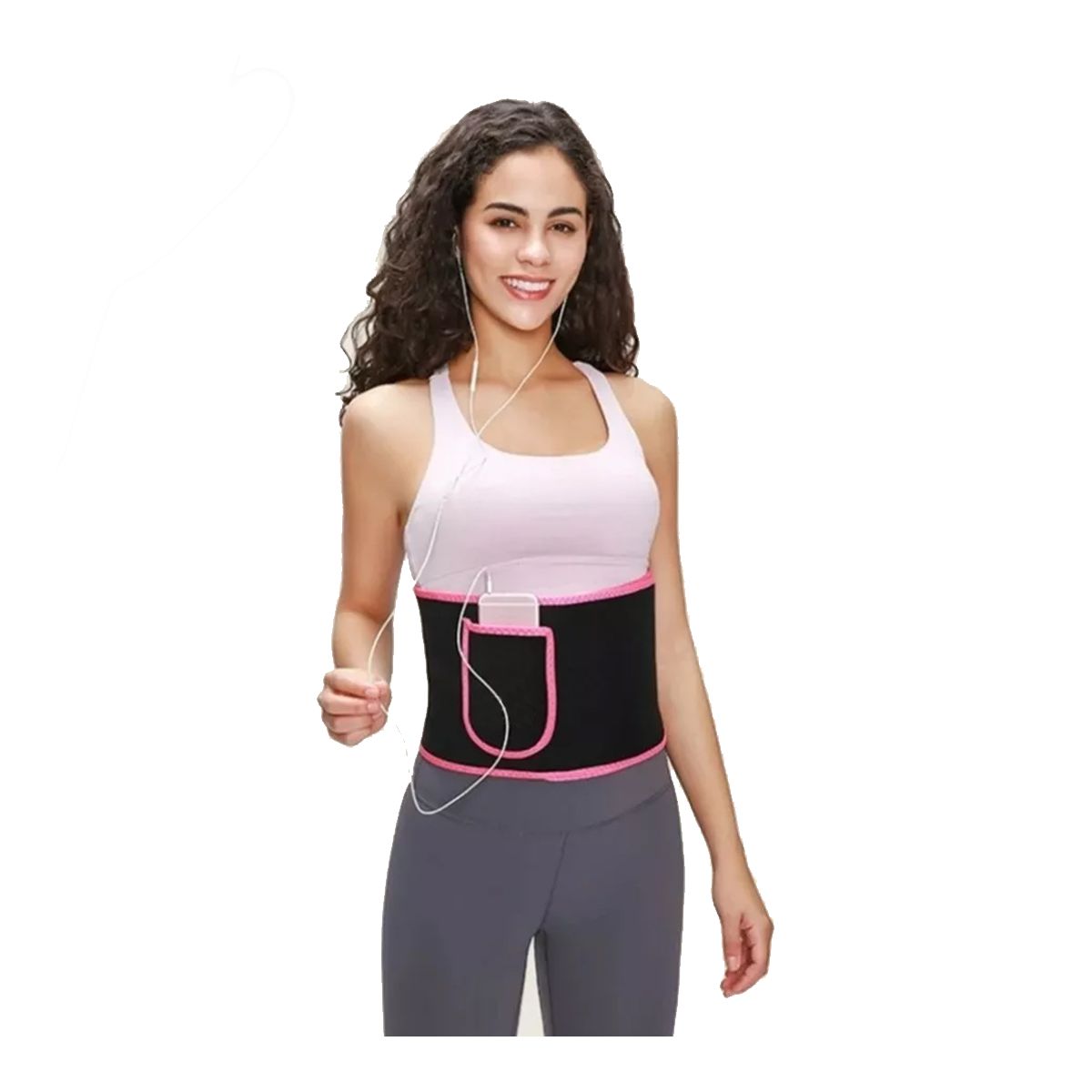 Foto 5 pulgar | Faja Reductora Efecto Sauna Para Mujer Ajustable Talla M