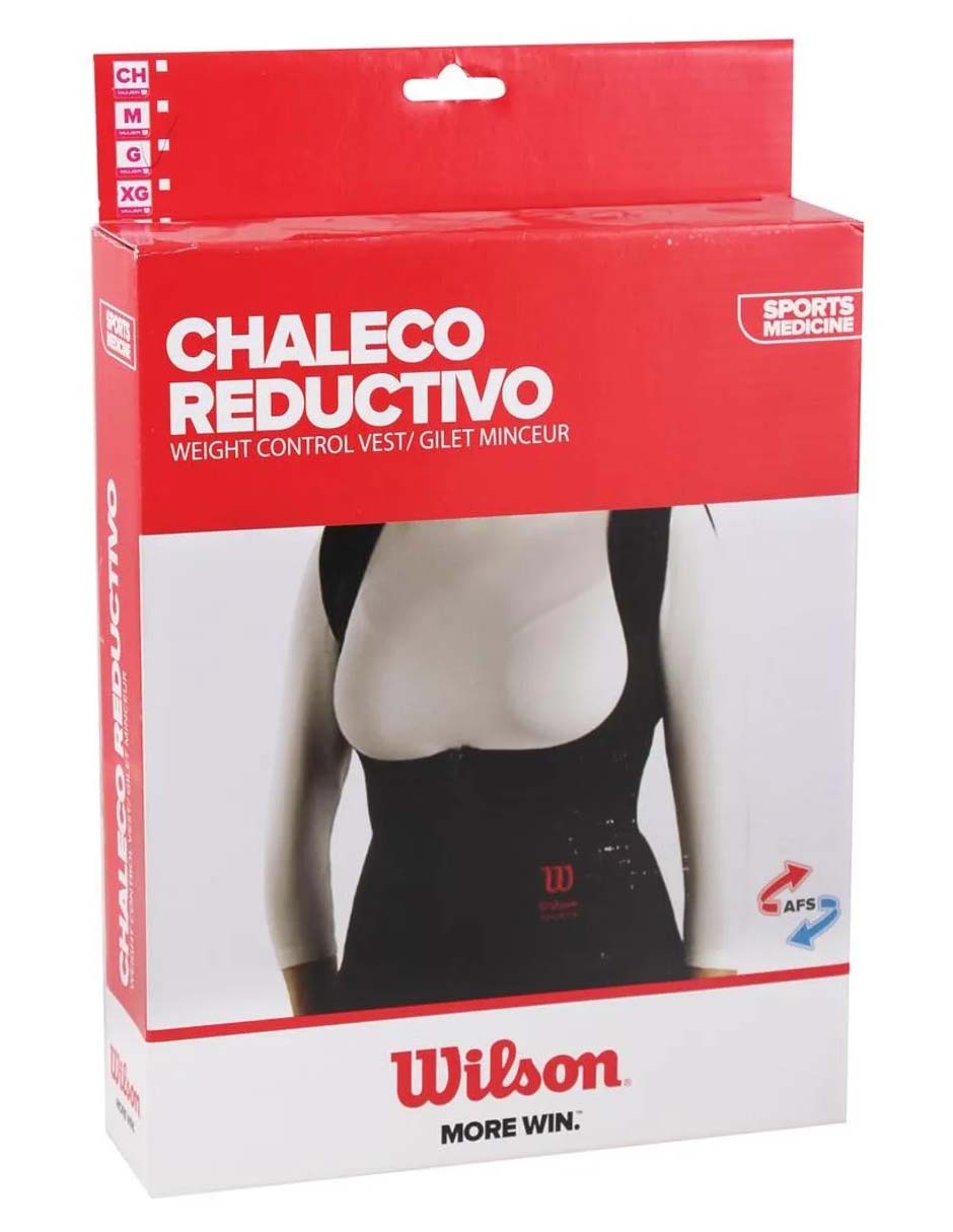 Foto 1 | Chaleco Reductivo Wilson Negro Aw110