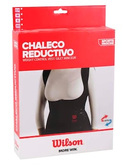 Foto 1 | Chaleco Reductivo Wilson Negro Aw110