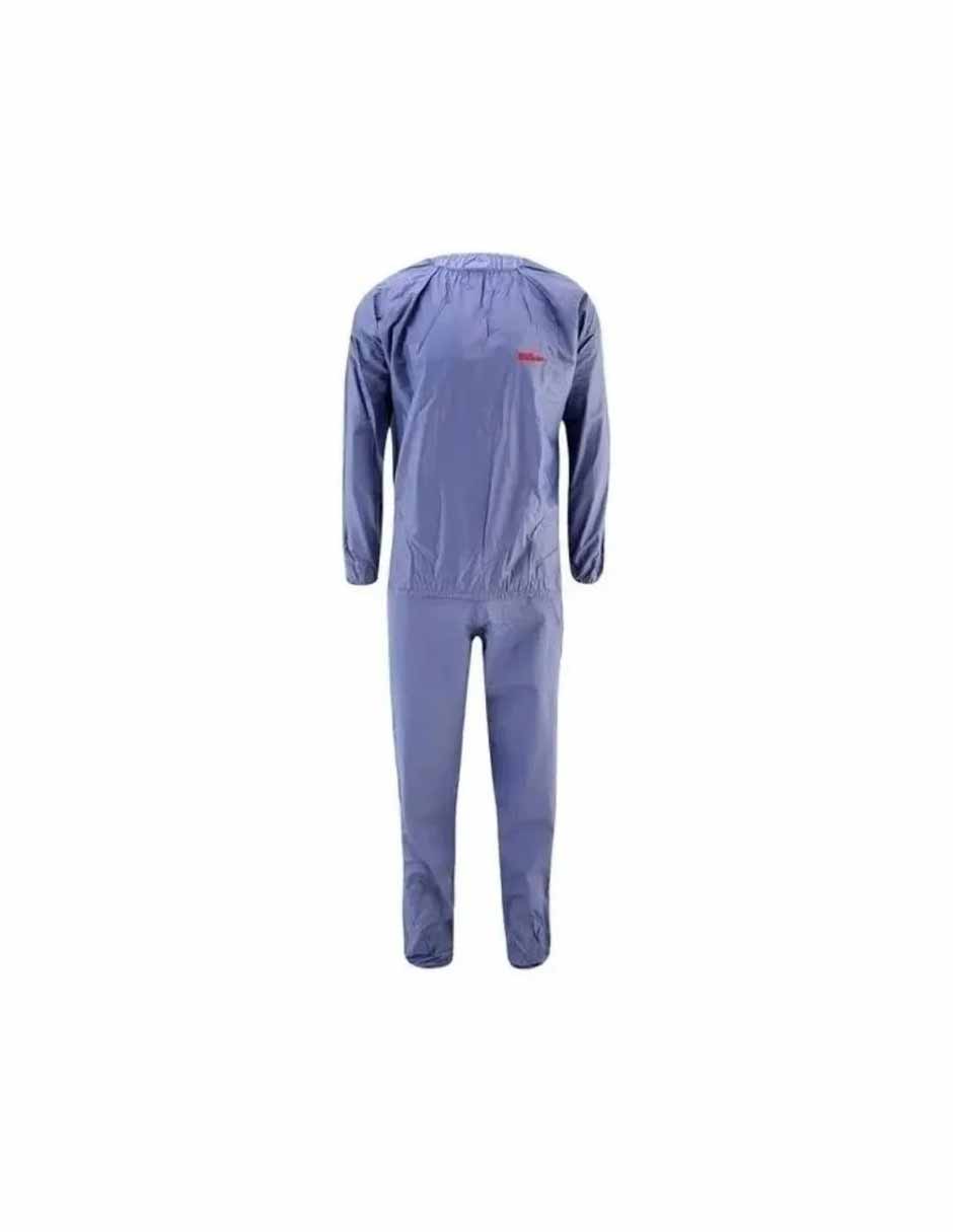 Foto 4 pulgar | Traje Sauna Wilson Azul Aw130