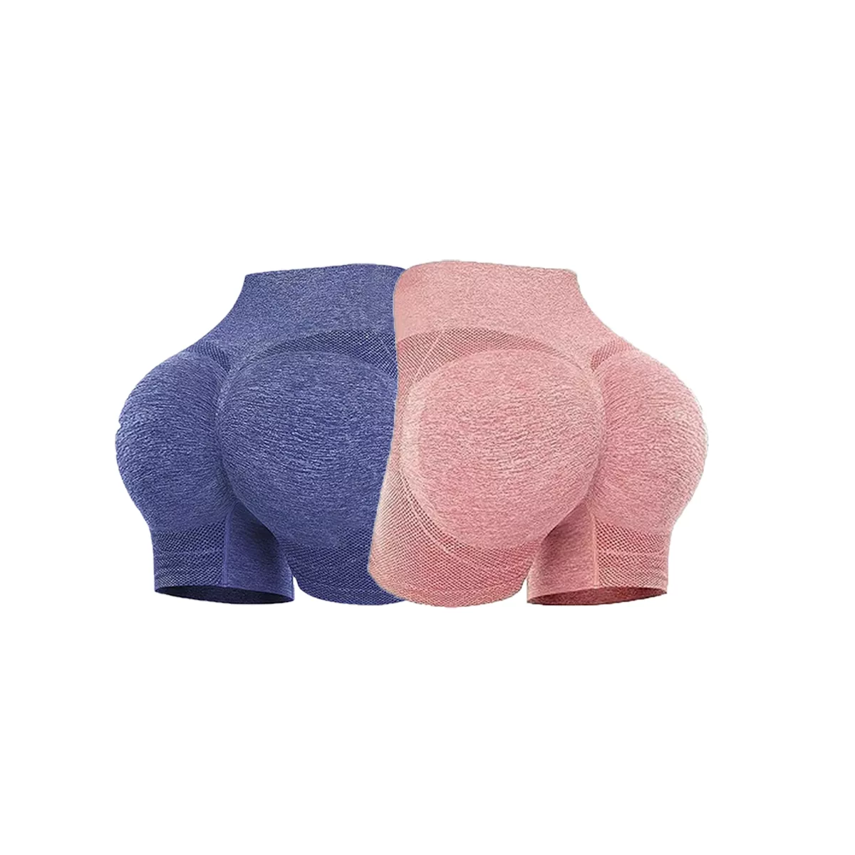 Foto 2 pulgar | Shorts de Licra para Mujer de Cintura Alta 2 Piezas