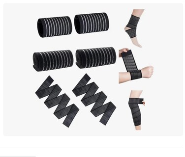 Foto 1 | 6pcs Vendas Rodillas Gym Deportivas