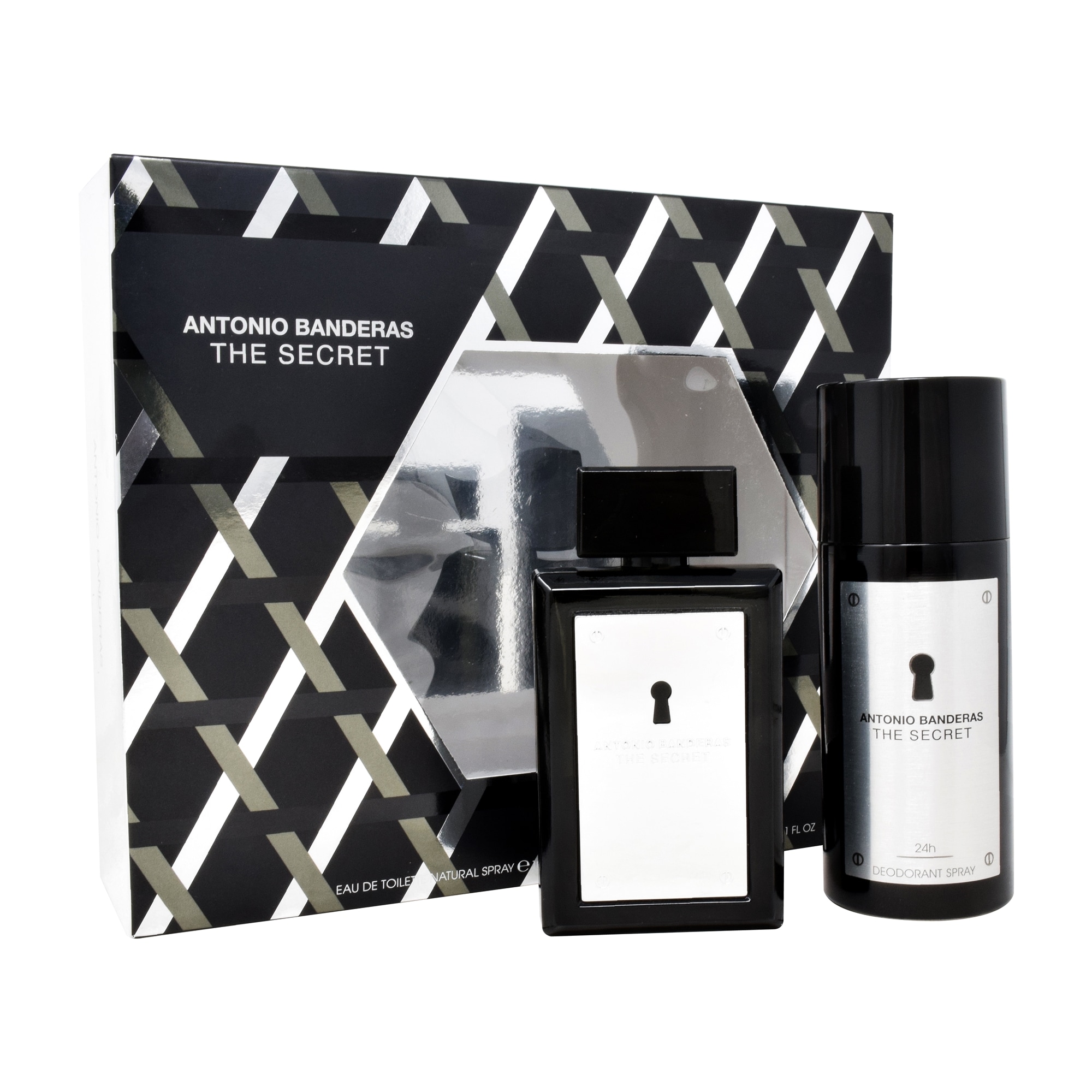 Set The Secret de Antonio Banderas 2 Piezas de 100 ml Edt Spray más Desodorante de 150 ml Spray $949