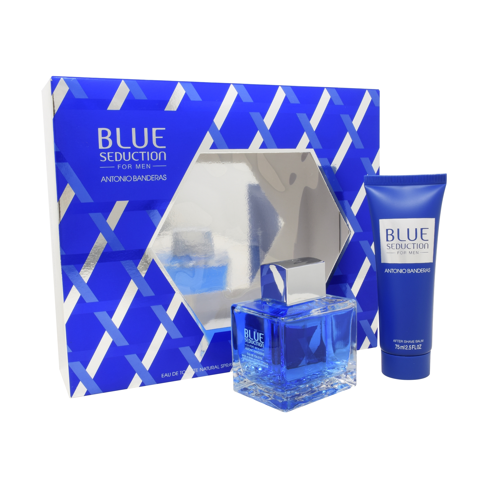 Foto 2 pulgar | Set Blue Seduction de Antonio Banderas 2 Piezas de 100 ml Edt Spray más After Shave de 75 ml