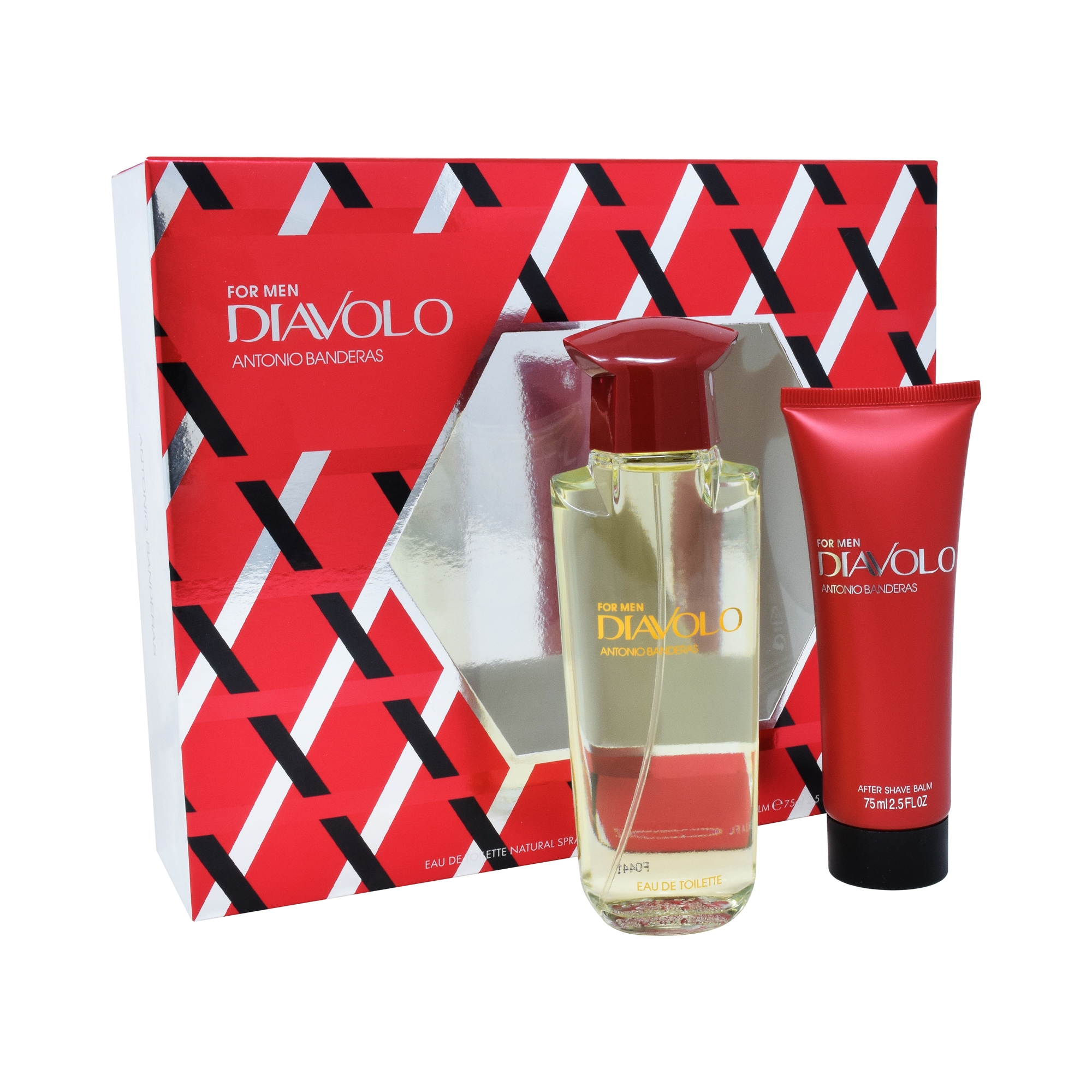 Foto 2 pulgar | Set Antonio Banderas Diávolo 2 pzs 100 ml Edt Spray + After Shave 75 ml