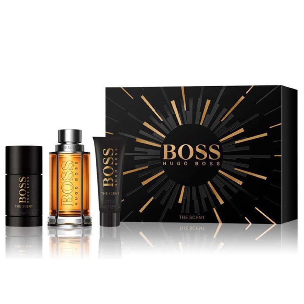 Foto 2 pulgar | Set Perfume Hugo Boss The Scent de 100 ml Edt Spray más Shower Gel 50 ml y Desodorante 75 gr