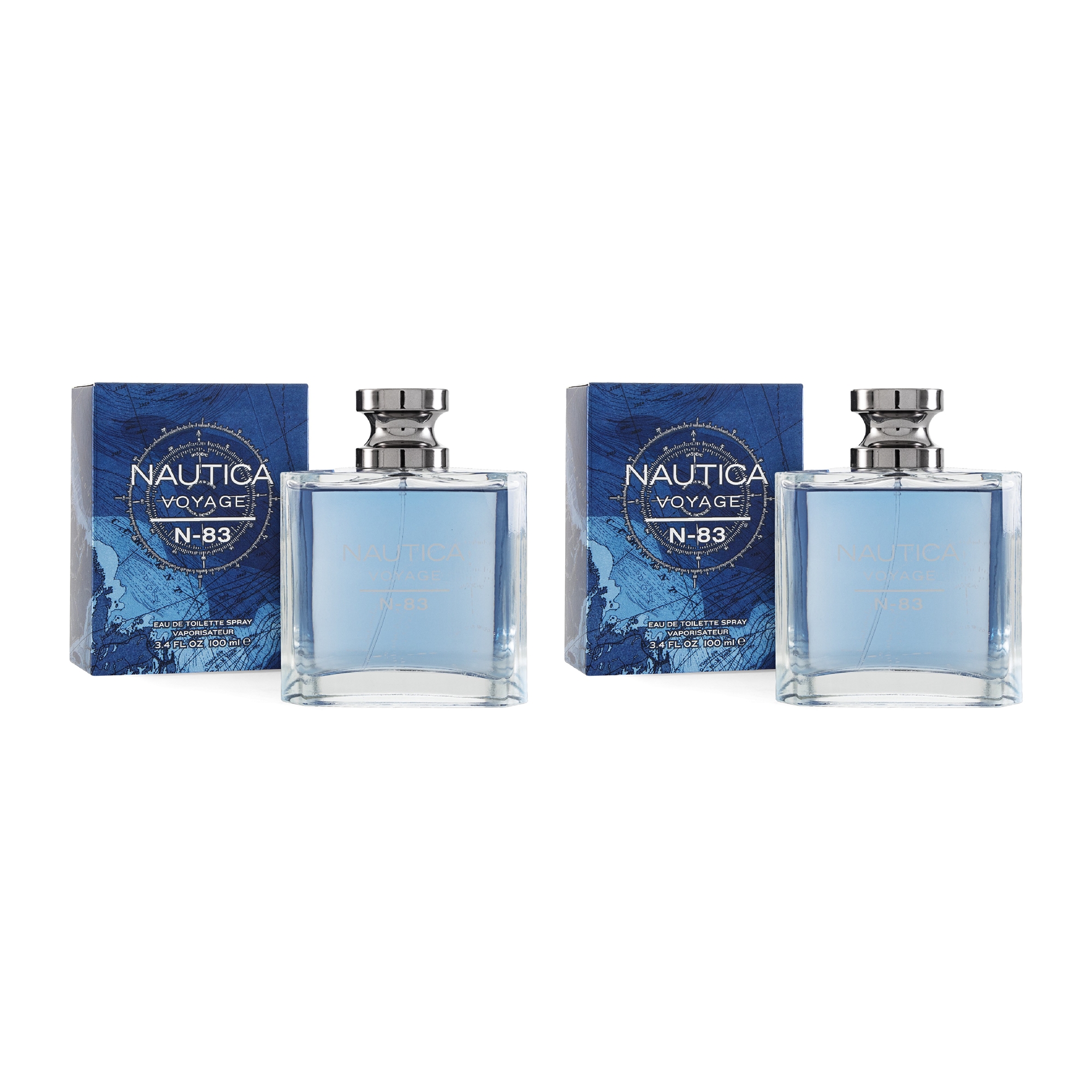 Foto 2 pulgar | Paquete de Fragancia 2x1 Nautica Voyage N-83 100 ml Edt Spray 2655615 para Caballero