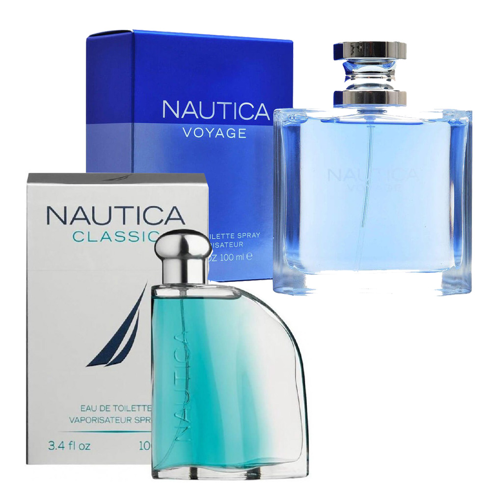 Set de 2 pz Nautica Voyage más Nautica Classic Edt de 100 ml para Caballero