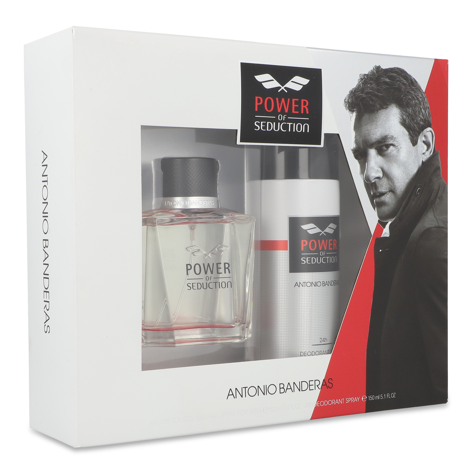 Foto 3 pulgar | Set 2 Piezas para Caballero Power Of Seduction 100 ml Edt Spray y Desodorante 150 ml Spray