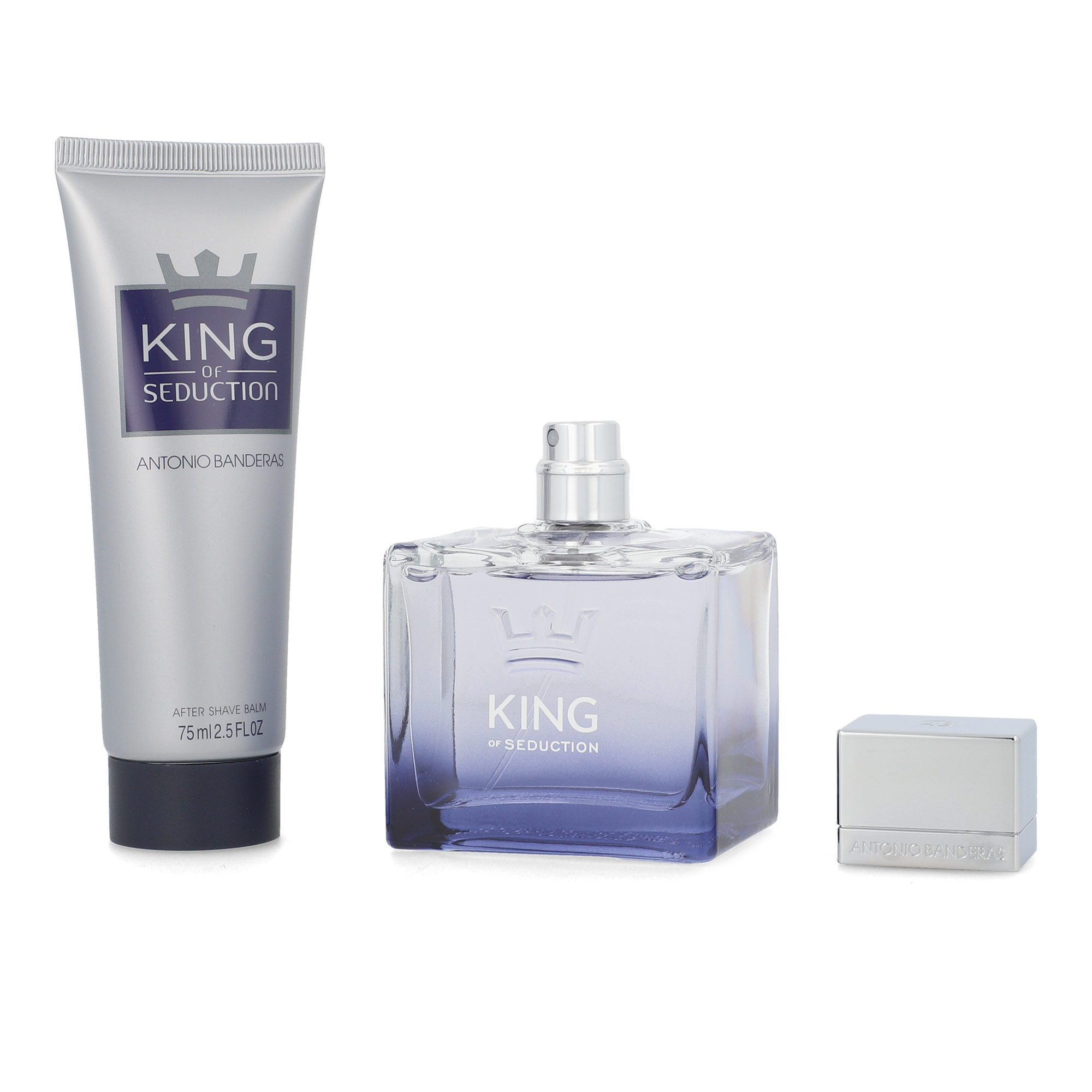 Foto 4 pulgar | Set 2 Piezas para Hombre King Of Seduction 20 Years 100 ml Edt Spray más After Shave 75 ml