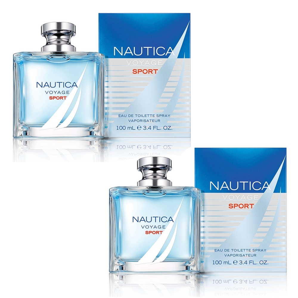 Foto 2 pulgar | Paquete 2x1 Nautica Voyage Sport 100 ml para Hombre