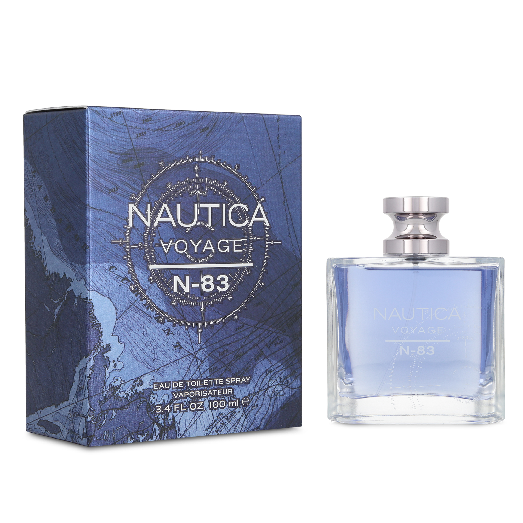 Foto 4 pulgar | Paquete 2 Pz Nautica Voyage 100ml Edt Spray + Nautica Voyage N-83 100ml Edt Spray