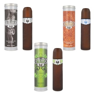 Foto 1 | Paquete 3 Pz Cuba Grey 100ml Edt Spray + Cuba Green 100ml Edt Spray + Cuba Blue 100ml Edt Spray