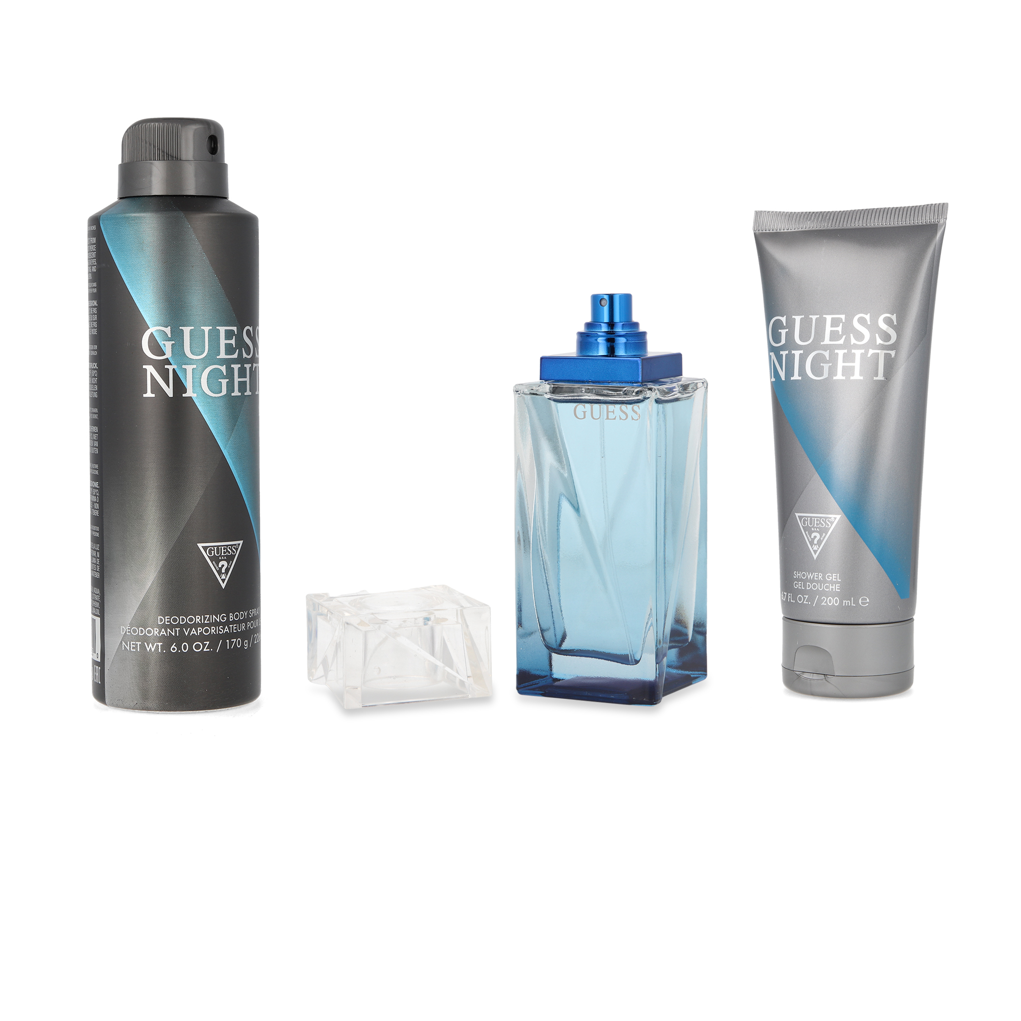 Foto 4 pulgar | Set Guess Night Pour Homme Eau de Toilette 3pzs