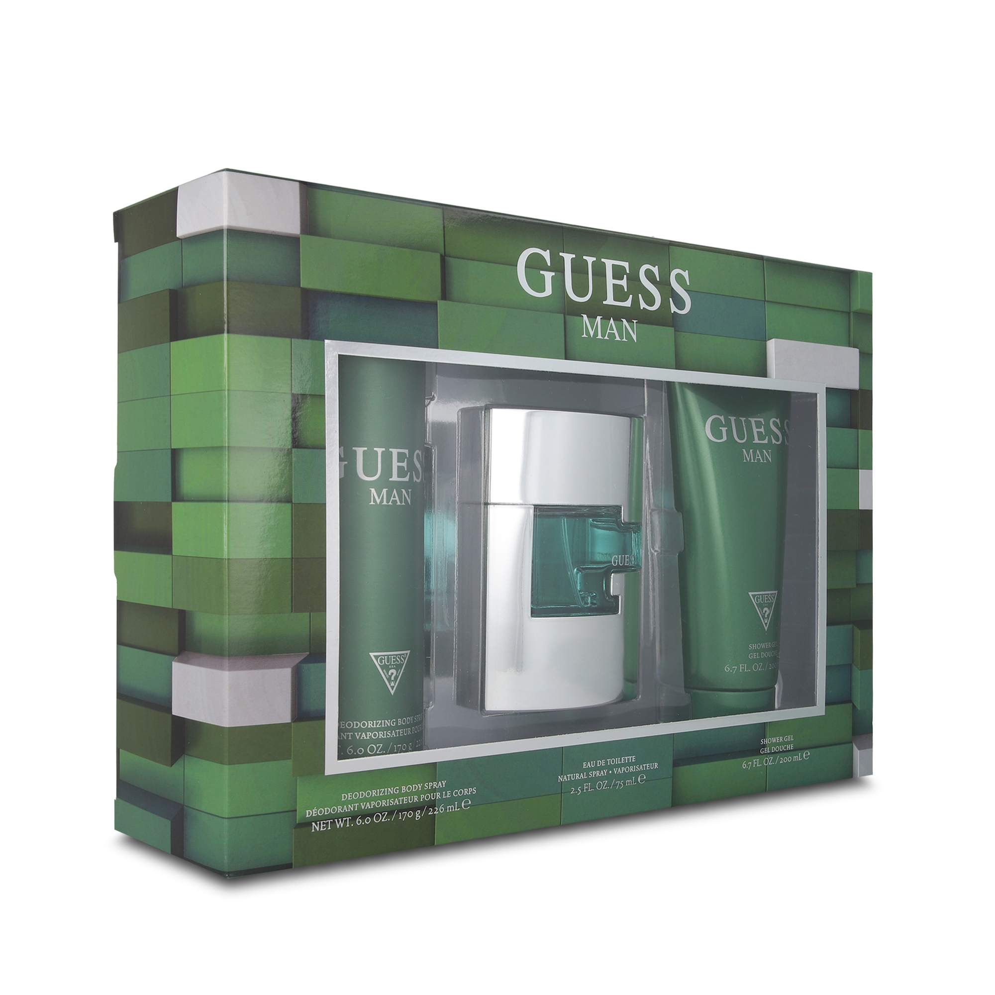 Foto 2 | Set de Perfume Guess Man 3 Piezas