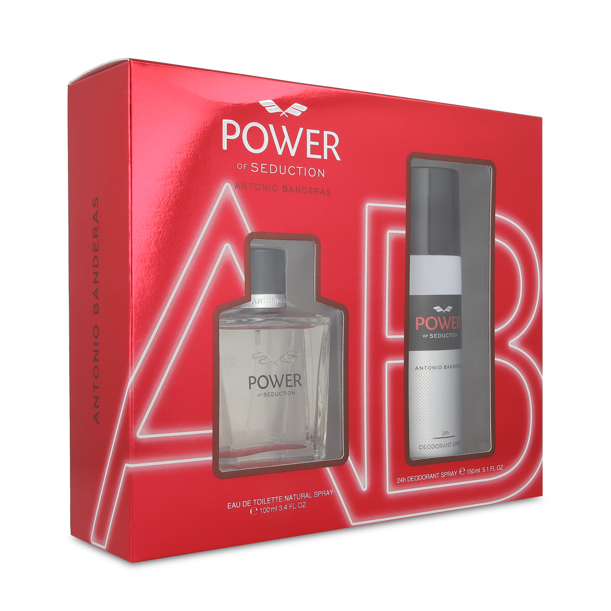 Foto 3 pulgar | Set Power Of Seduction 2 Piezas 100 ml Edt Spray/Desodorante 150 ml Spray