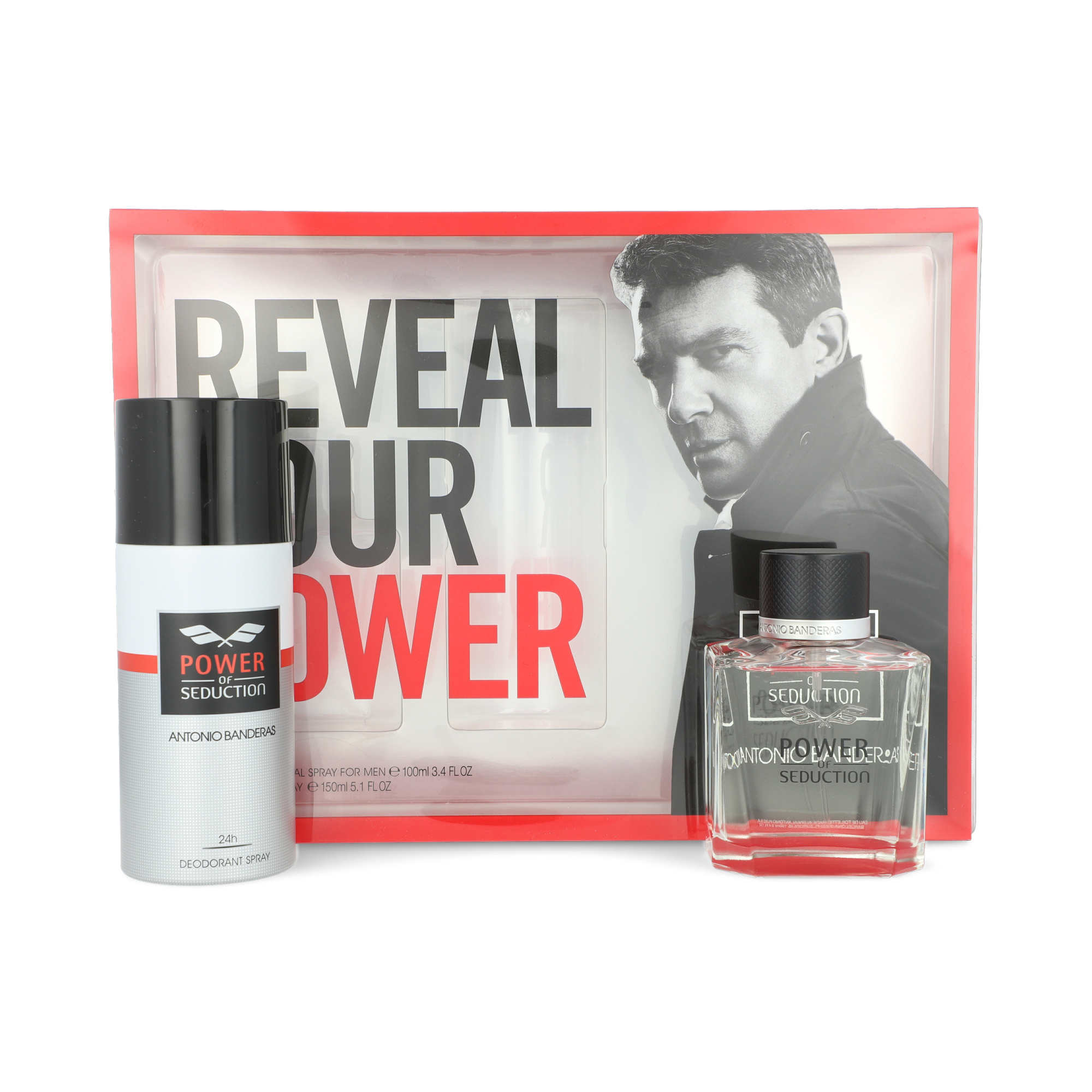 Foto 2 pulgar | Estuche Antonio Banderas Power Of Seduction Eau de Toilette 2 Piezas