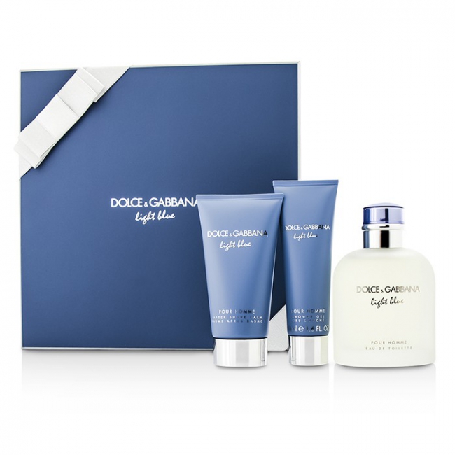 Foto 1 | Set para Caballero Dolce & Gabbana Light Blue 3 Piezas