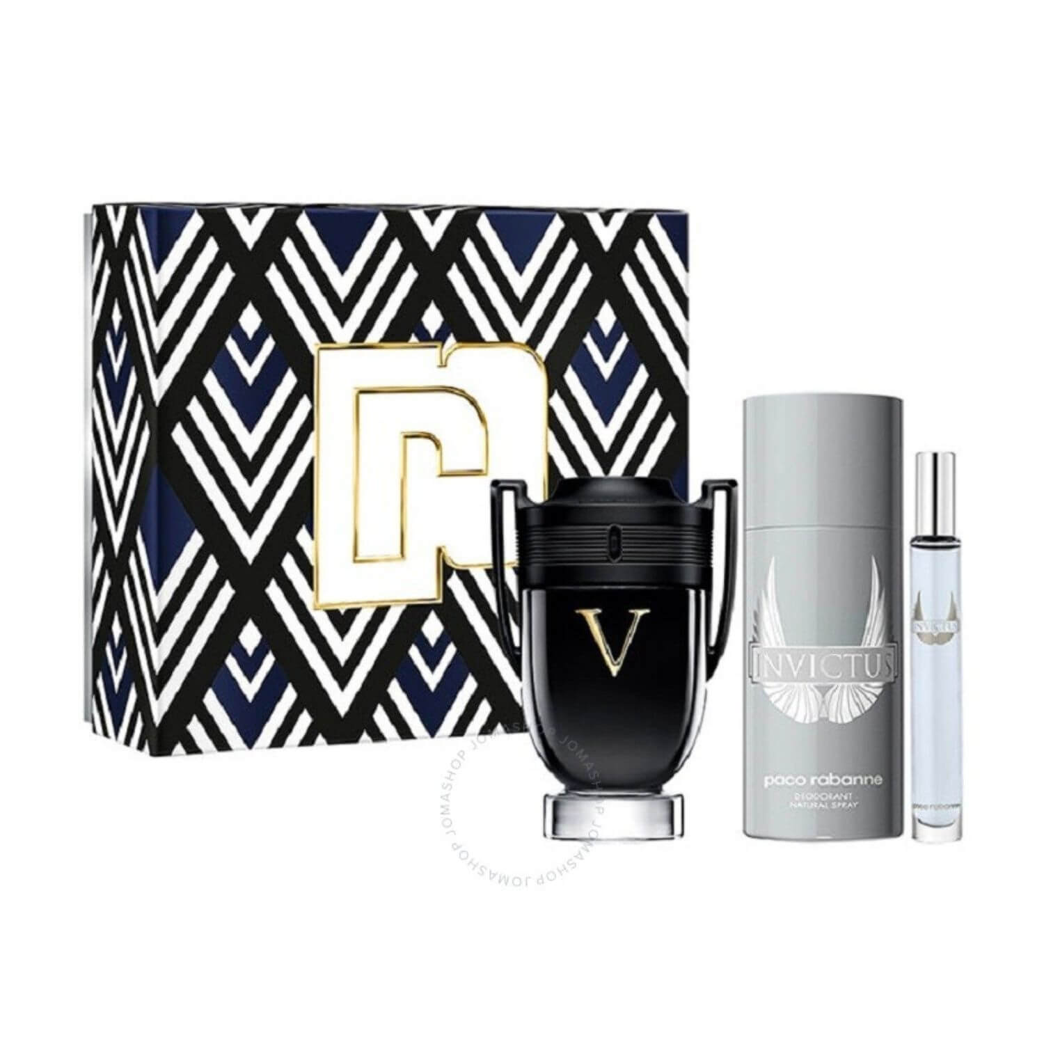 Foto 2 pulgar | Set Invictus Victory 3pzs 100ml Edp Spray/ Desodorante 150ml Spray/ 10ml Edt Spray