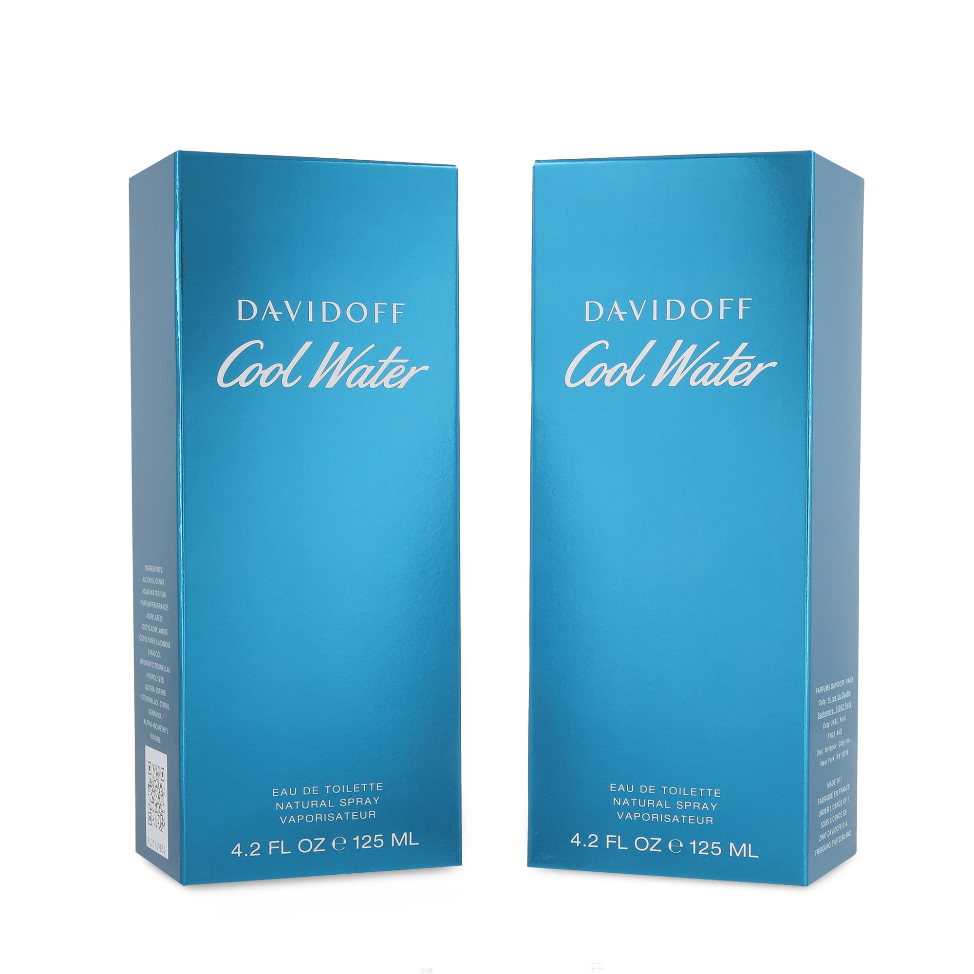 Foto 3 pulgar | Paquete Fragancia Davidoff Cool Water 125 ML Edt Spray