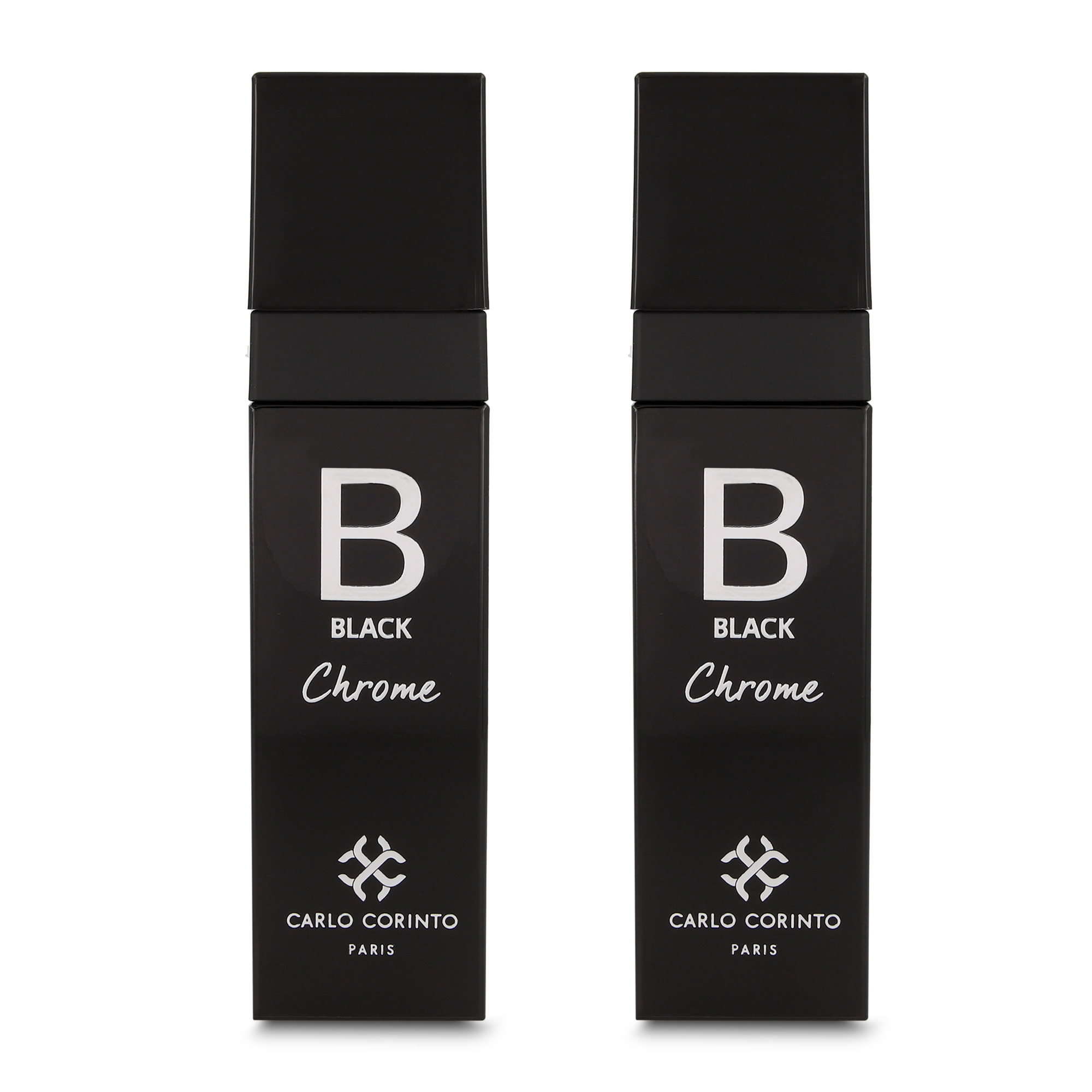 Foto 1 | Perfume Carlo Corinto Black Chrome Eau de Toilet 100 ml 2 Piezas