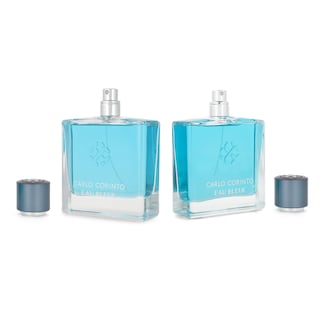 Foto 3 | Perfume Carlo Corinto Eau Bleue 100ml Edt Spray 2 Piezas