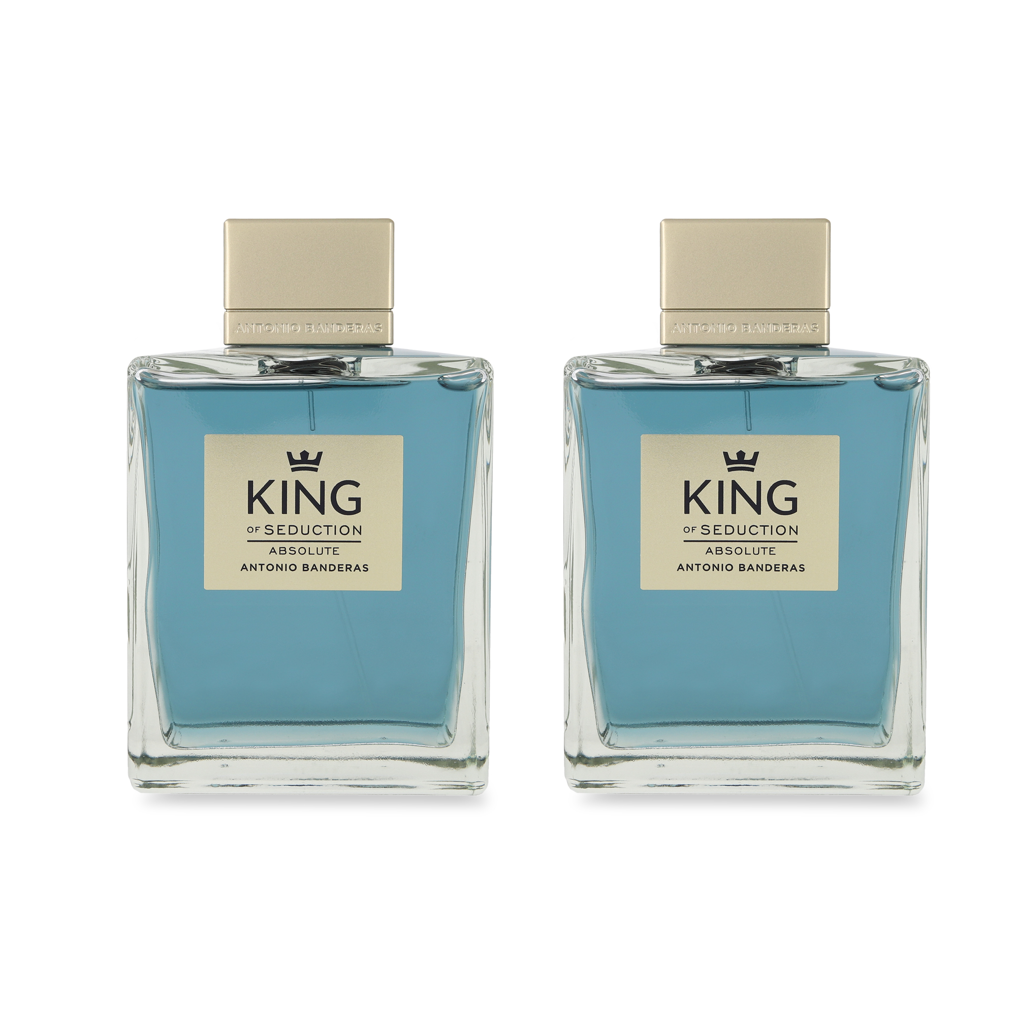 Foto 2 pulgar | Perfume Antonio Banderas King Of Seduction Absolute Eau de Toilet 200 ml 2 Piezas