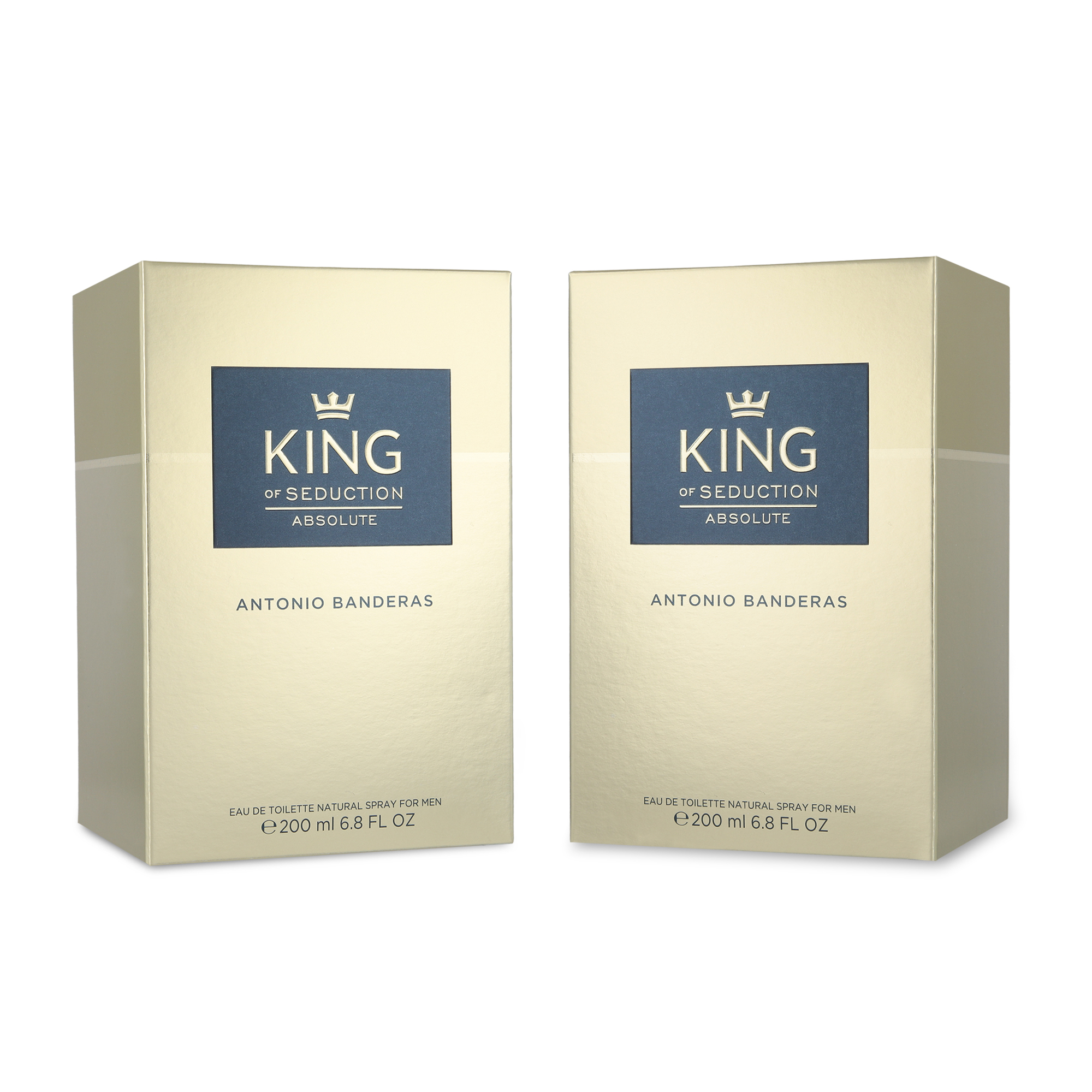 Foto 3 pulgar | Perfume Antonio Banderas King Of Seduction Absolute Eau de Toilet 200 ml 2 Piezas