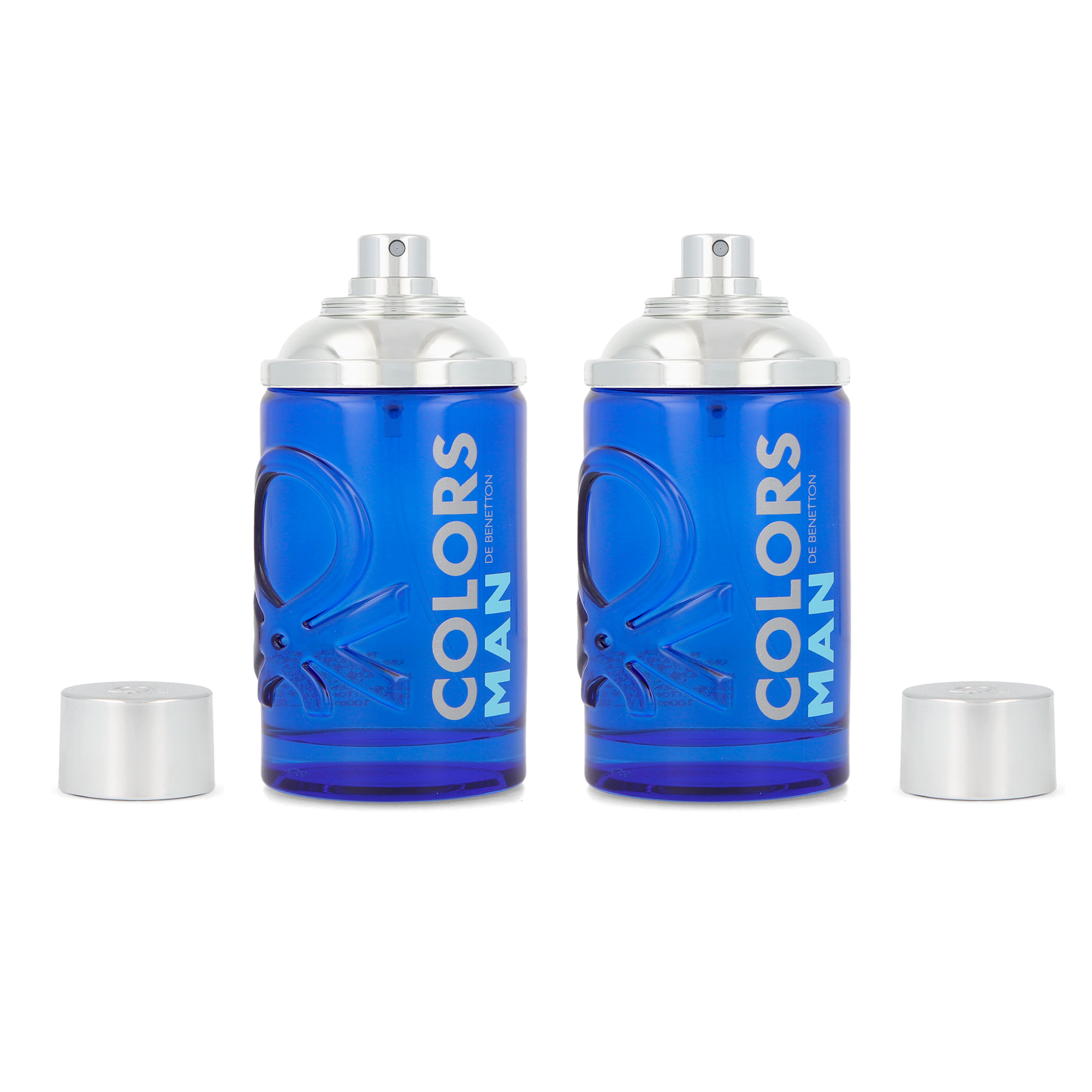 Foto 4 pulgar | Perfume Benetton Colors Man Blue Eau de Toilet 100 ml 2 Piezas