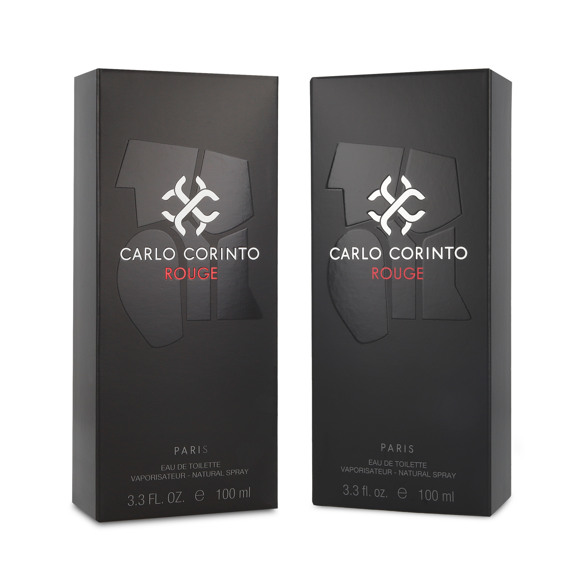 Foto 3 pulgar | Perfume Carlo Corinto Rouge 100ml Edt Spray 2 Piezas