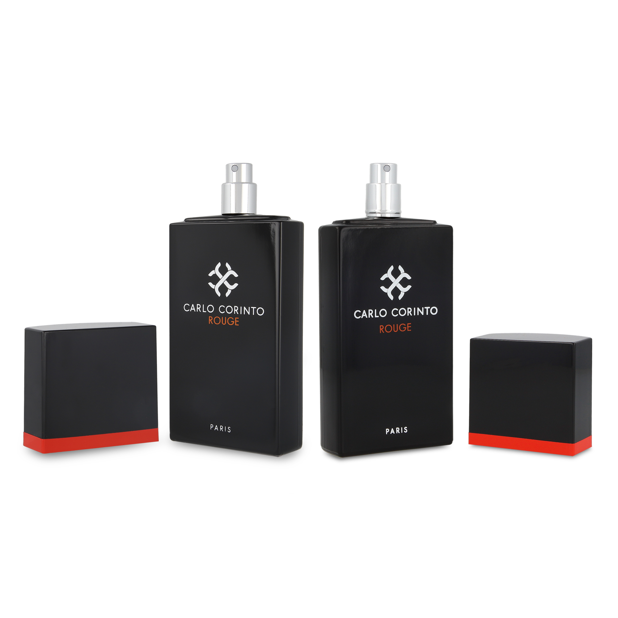 Foto 4 pulgar | Perfume Carlo Corinto Rouge 100ml Edt Spray 2 Piezas