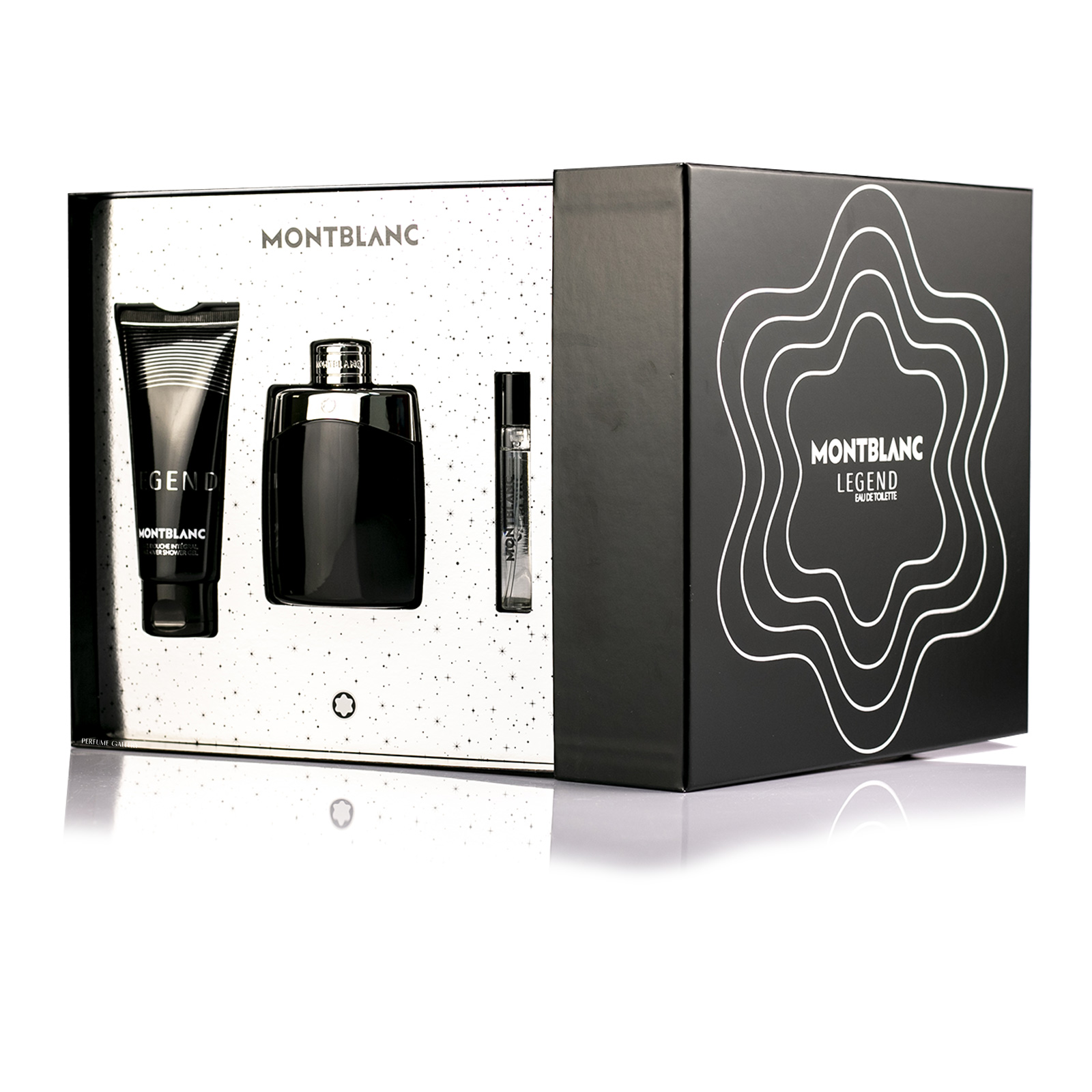 Foto 2 pulgar | Perfume Legend  Eau de Toilette 100 ml + Shower Gel 100 ml + Perfumero Mont Blanc para Hombre