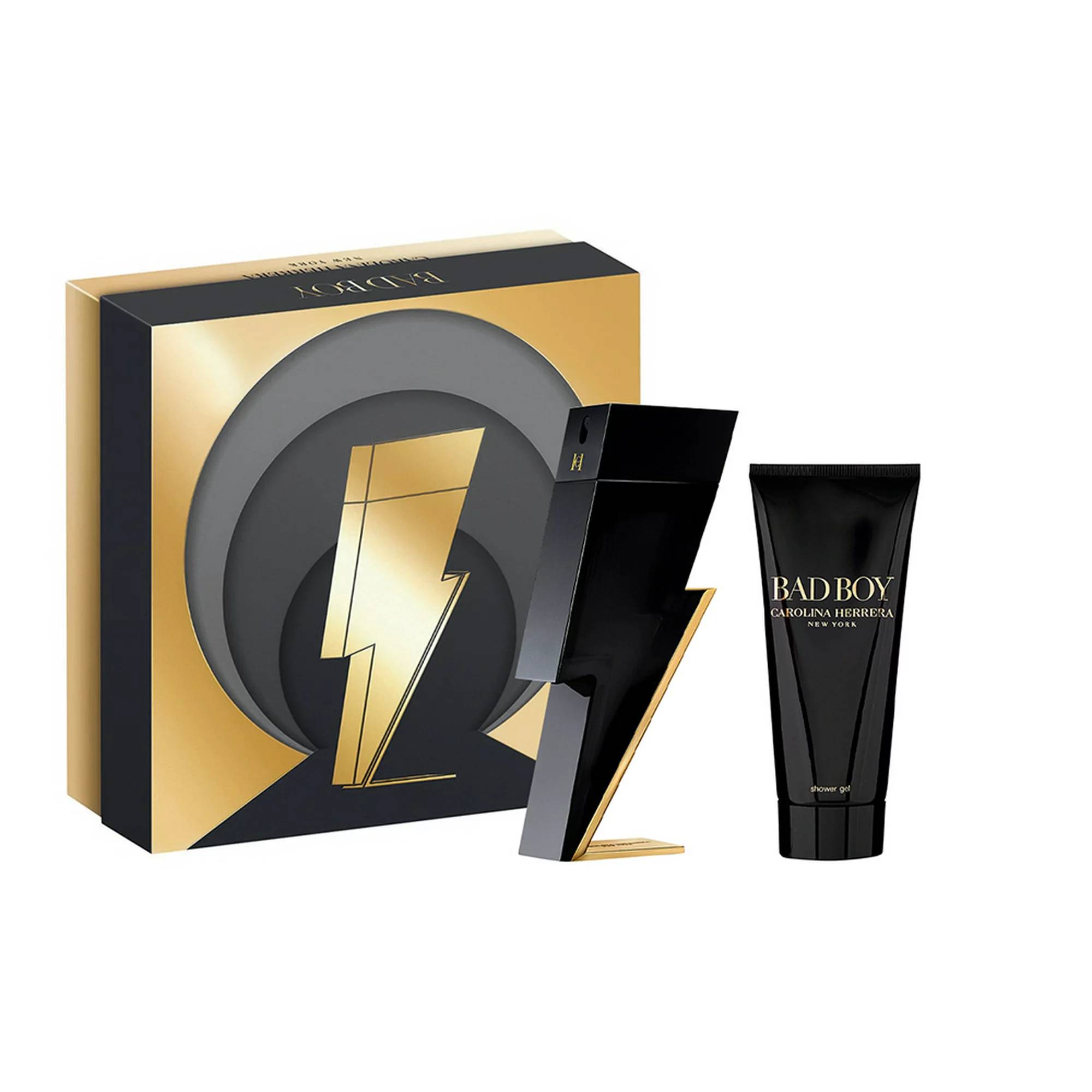 Foto 2 pulgar | Set de Perfume Carolina Herrera Bad Boy Eau de Toilette 2 Piezas 100 ml para Hombre