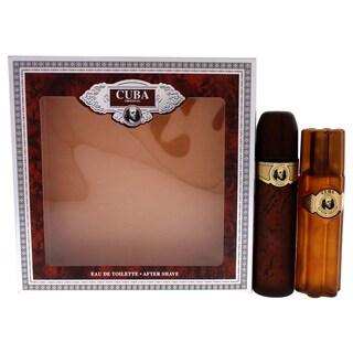 Foto 1 | Set de Regalo Perfume Cuba Gold Edt + Spray After Shave 100 ml c/u para Hombre con Llavero -Venta Internacional