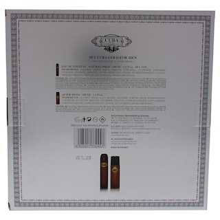 Foto 6 | Set de Regalo Perfume Cuba Gold Edt + Spray After Shave 100 ml c/u para Hombre con Llavero -Venta Internacional