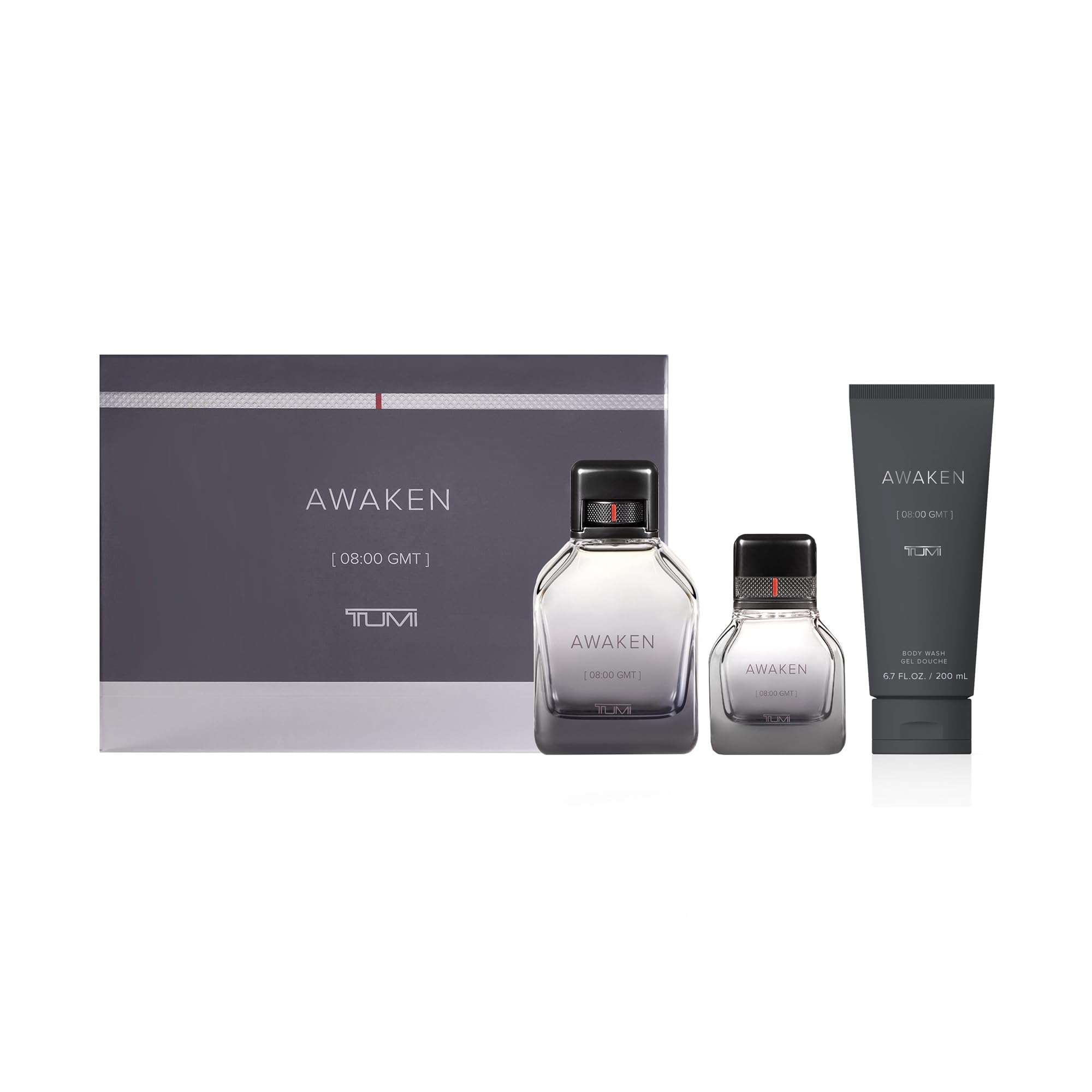 Foto 2 pulgar | Set de Regalo Tumi Awaken [08:00 GMT] Colonia 100 ml y Gel de Baño 200 ml - Venta Internacional