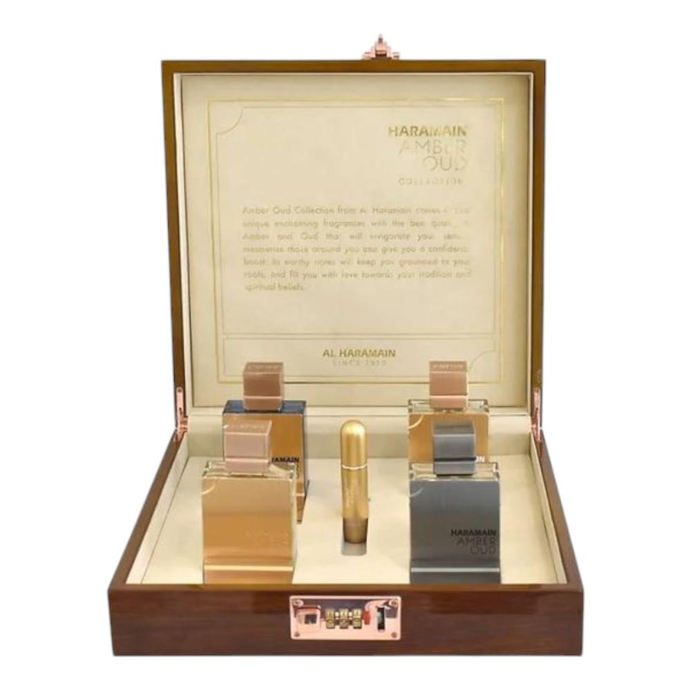 Foto 3 pulgar | Al Haramain Amber Oud Collection Set 4 Pz Edp 60 Ml