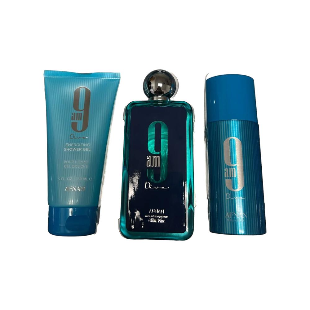 Foto 1 | Set Afnan 9 Am Dive 100 Ml 3 Piezas