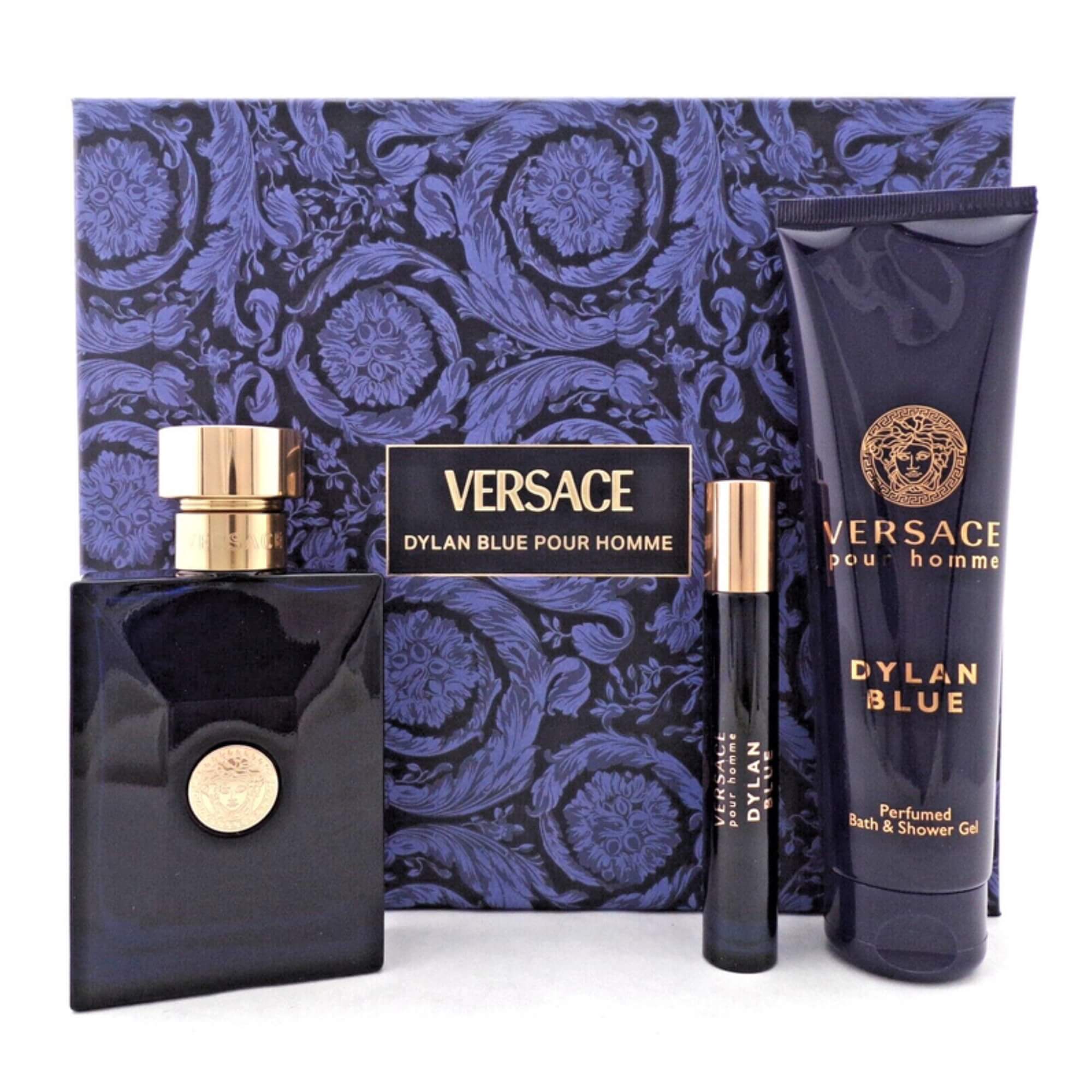 Foto 3 pulgar | Set de Perfume Versace Dylan Blue pour Homme 3 Piezas