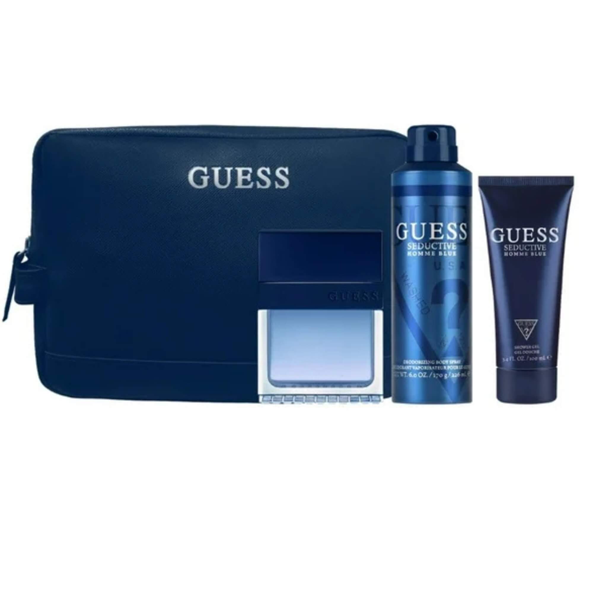 Foto 4 pulgar | Set de Perfume Guess Seductive Homme Blue 4 Piezas