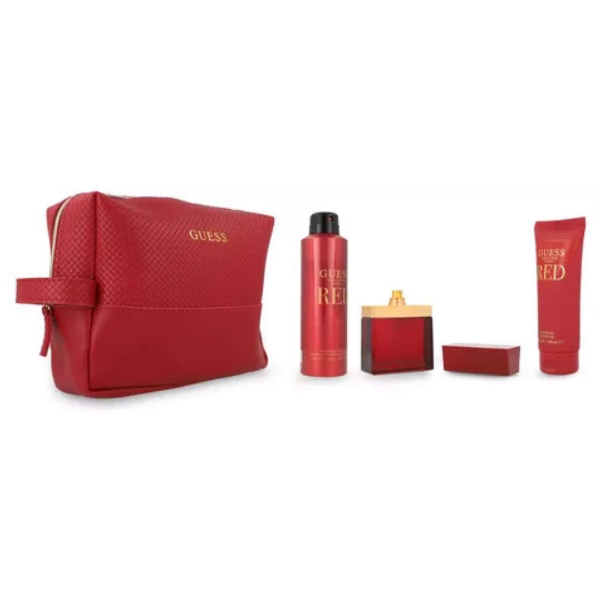 Foto 4 pulgar | Set de Perfume Guess Seductive Homme Red 4 Piezas
