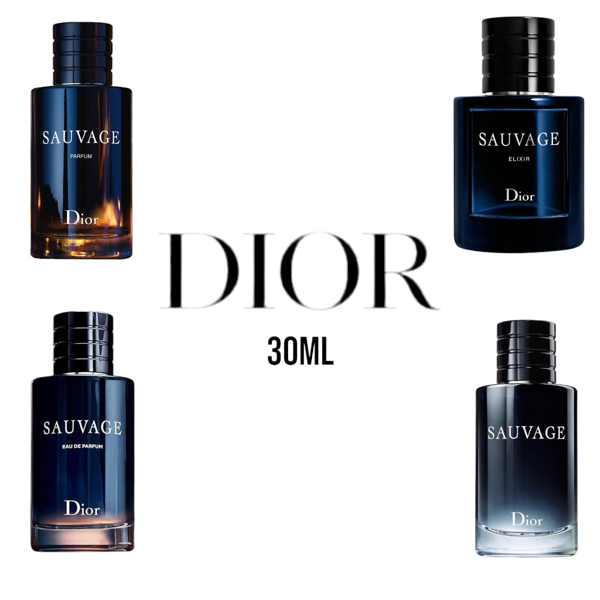 Foto 1 | Set Dior Sauvage 4 Piezas 30 ml