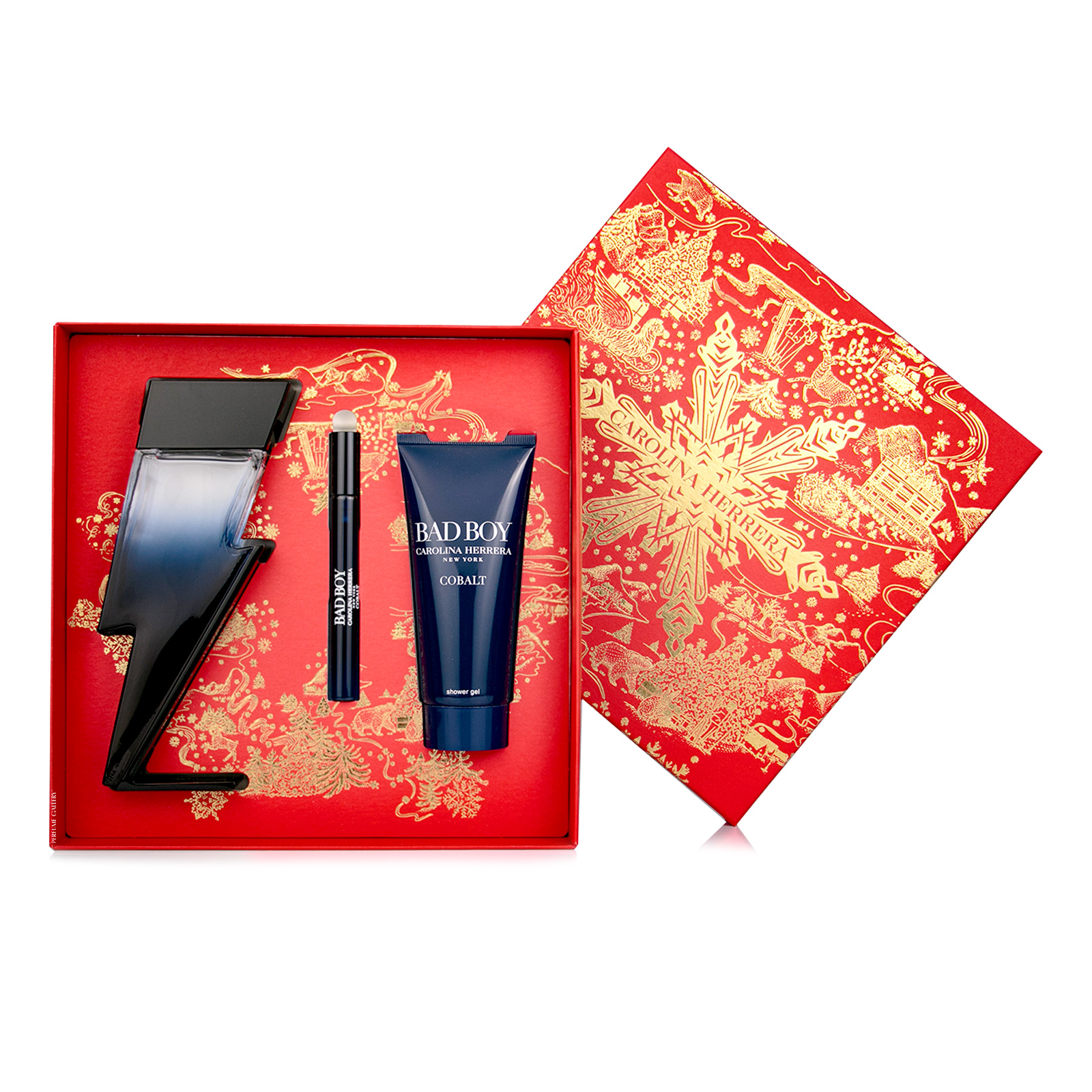 Foto 4 pulgar | Set Para Caballero Bad Boy Cobalt Edp 100ml + Gel De Ducha 100ml + Perfumero 10ml