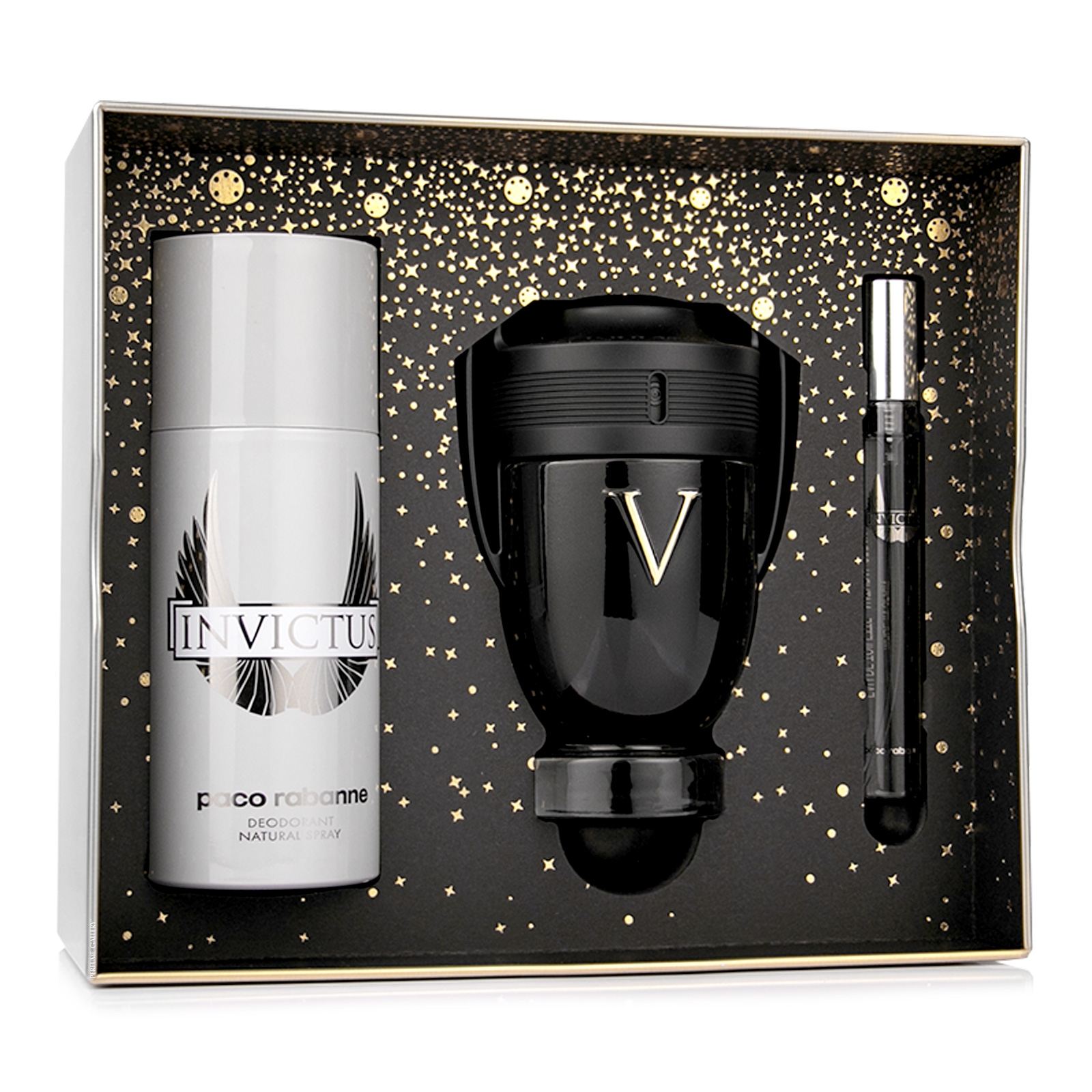Foto 3 pulgar | Set Invictus Victory Edp 100ml + Desodorante 150ml + Perfumero 10ml para Hombre