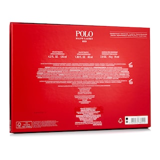 Foto 4 | Set Polo Red 125ml Edt Spray Desodorante 75g Stick 40ml Edt Spray