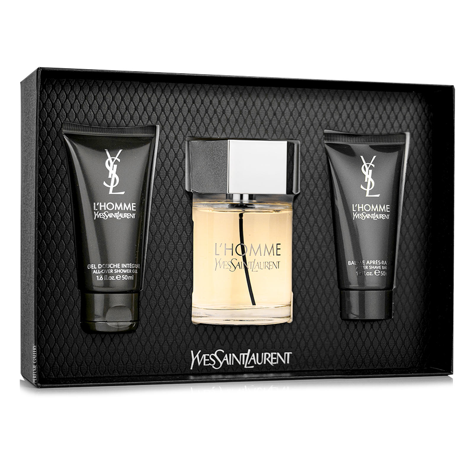 Foto 4 pulgar | Set Ysl L Homme Eau de Toilette 100ml + Gel De Ducha 50ml + Crema Para Despues De Afeitar 50ml