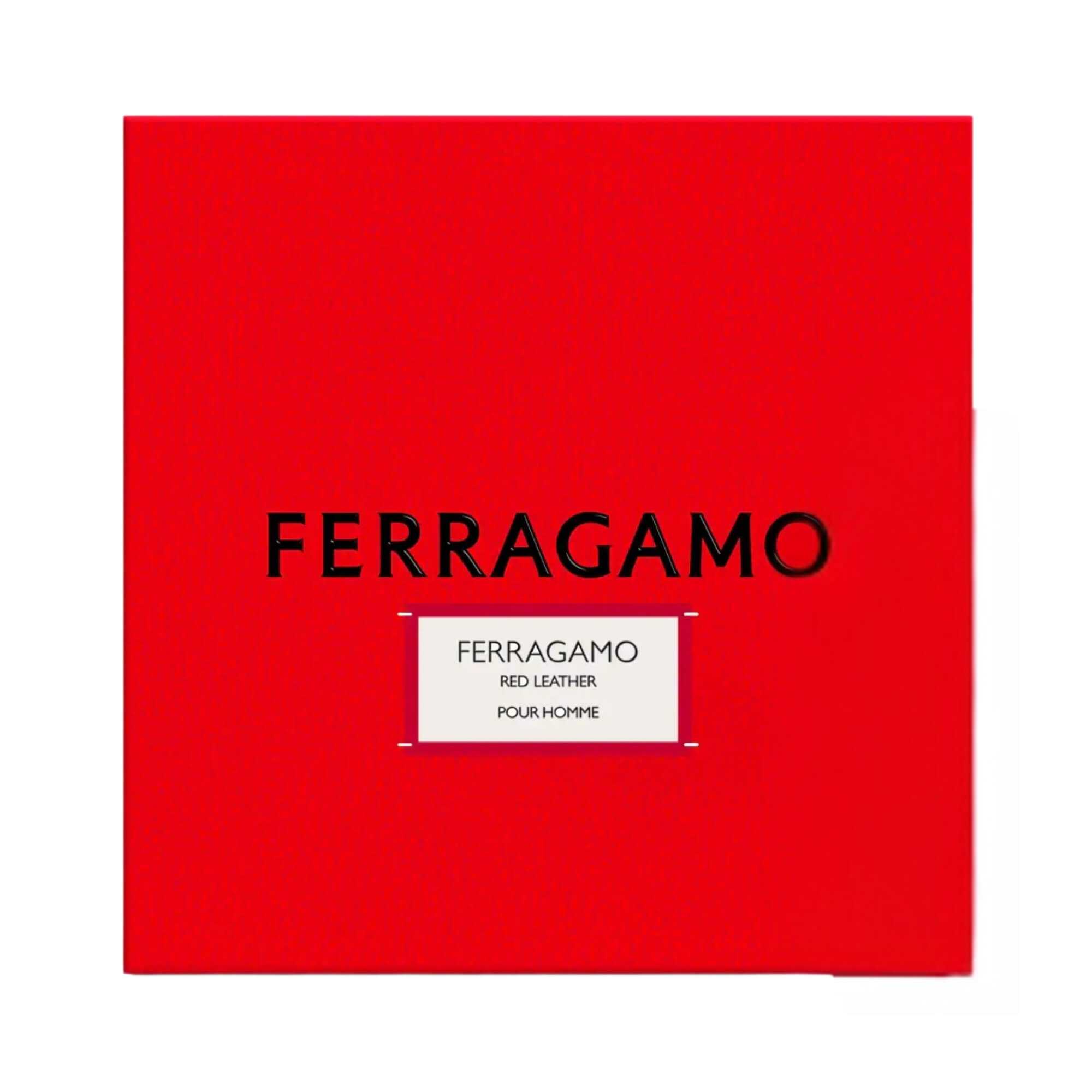 Foto 3 pulgar | Set 3 Piezas Ferragamo Red Leather Pour Homme