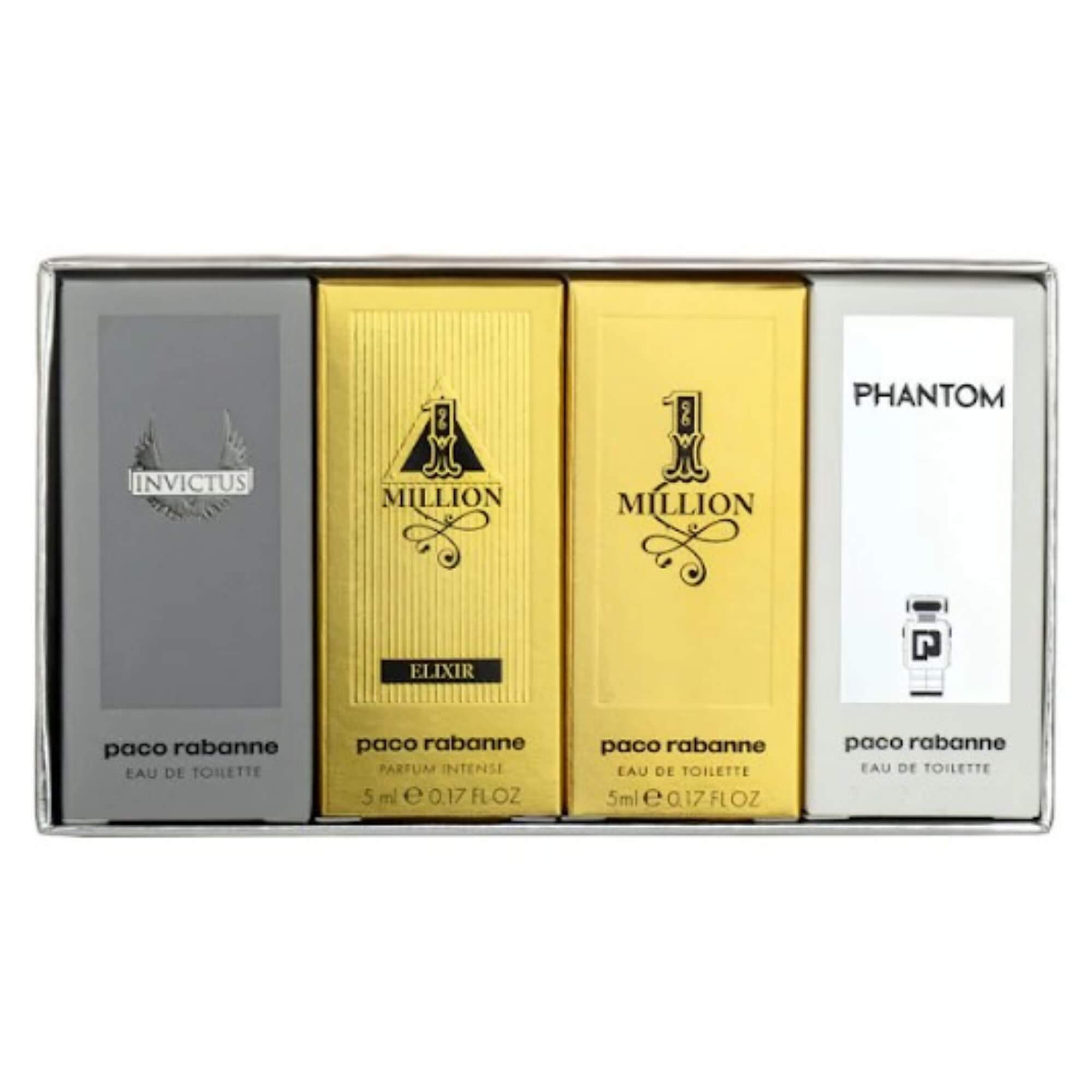 Foto 2 pulgar | Set Miniaturas Paco Rabanne 4 Piezas X 5 ml C/U